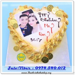 Mẫu Bánh Sinh Nhật Đẹp - A1038